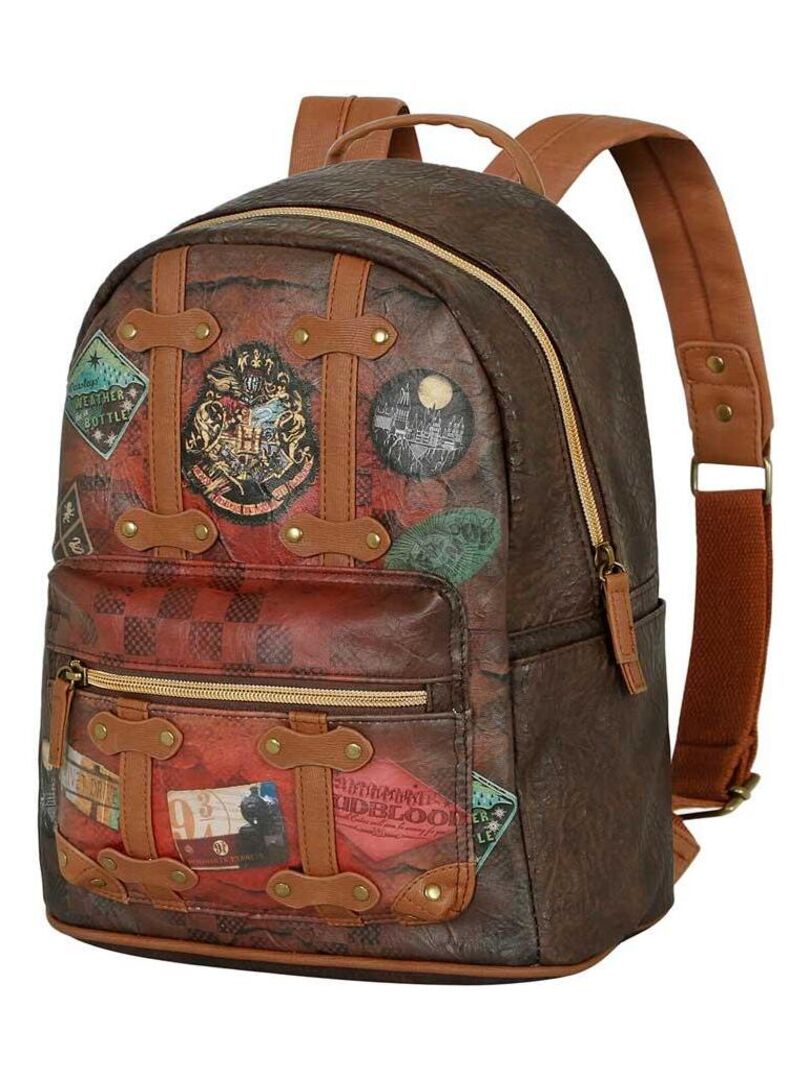 Sac à dos Fashion - Harry Potter Railway - Marron - - nu