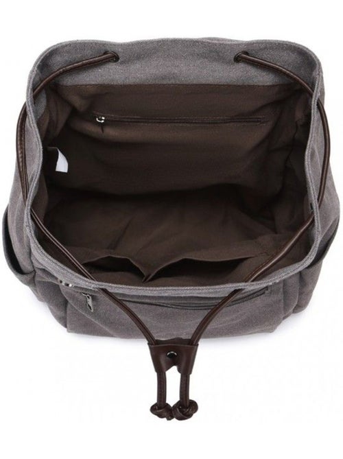 Sac à dos femme cuir pu rabat magnétique compatible a4 - kono - Kiabi Sac à dos femme cuir pu rabat magnétique compatible a4 - kono - Kiabi
