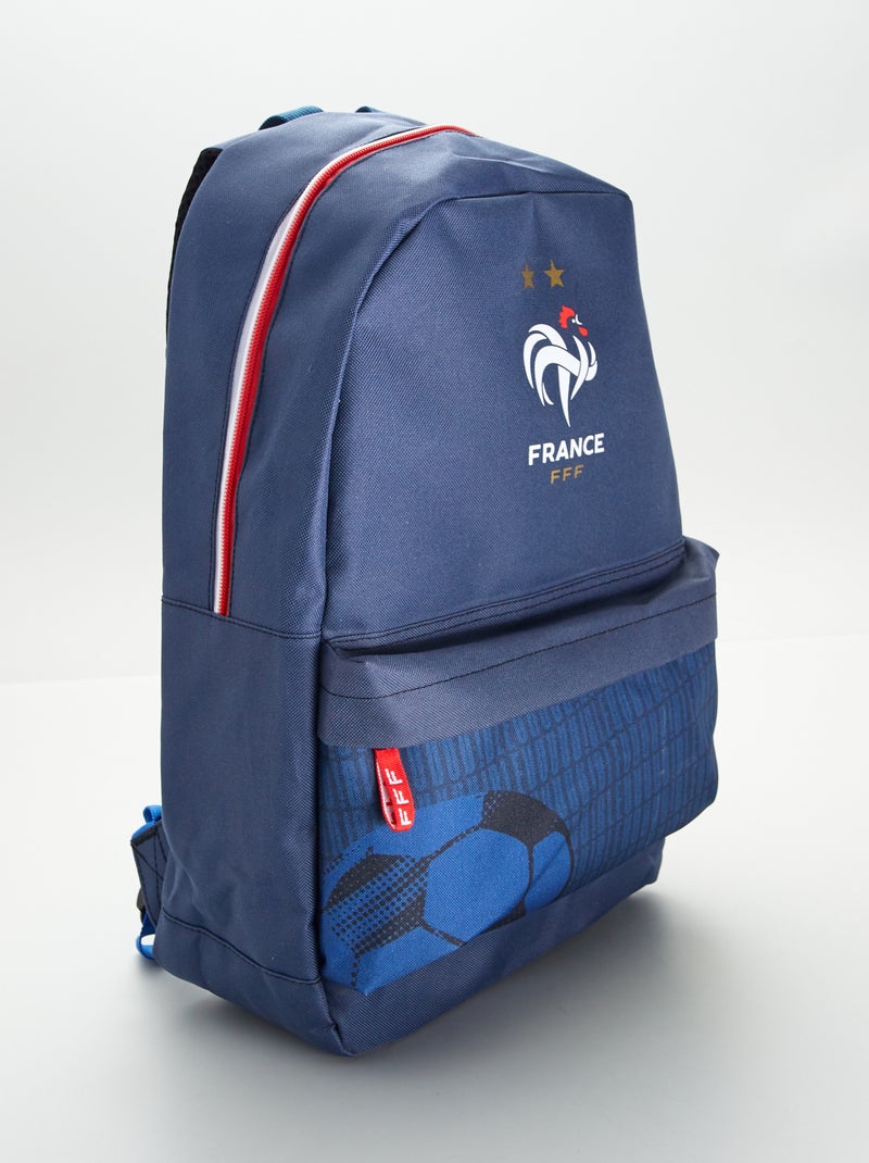Sac à dos 'FFF' bleu - Kiabi