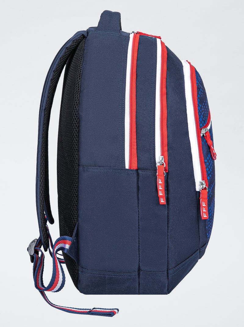 Sac à dos 'FFF' Bleu - Kiabi