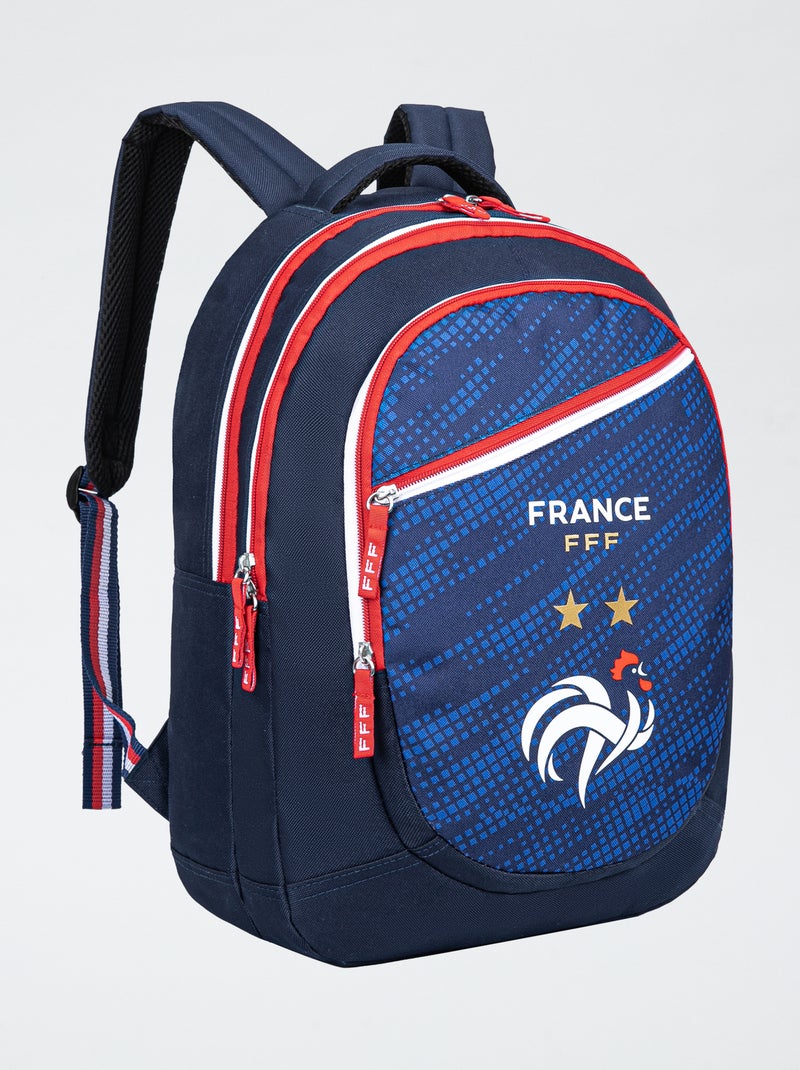 Sac à dos 'FFF' Bleu - Kiabi