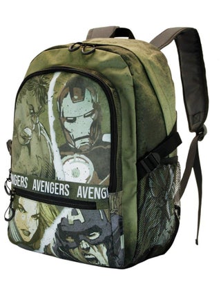 Sac à dos Fight FAN - Marvel Avengers Shout - Vert Militaire - Taille Unique