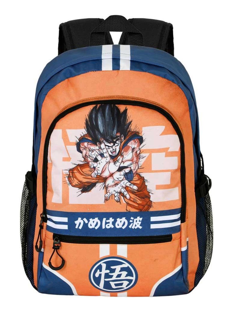 Sac à dos Fight FAN 2.0 - Dragon Ball Kamehameha Orange - Kiabi