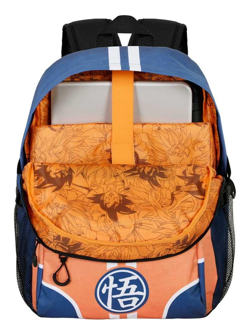 Sac à dos Fight FAN 2.0 - Dragon Ball Kamehameha Orange - Kiabi
