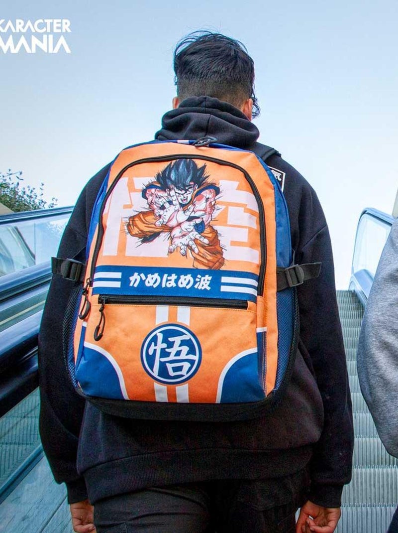 Sac à dos Fight FAN 2.0 - Dragon Ball Kamehameha Orange - Kiabi