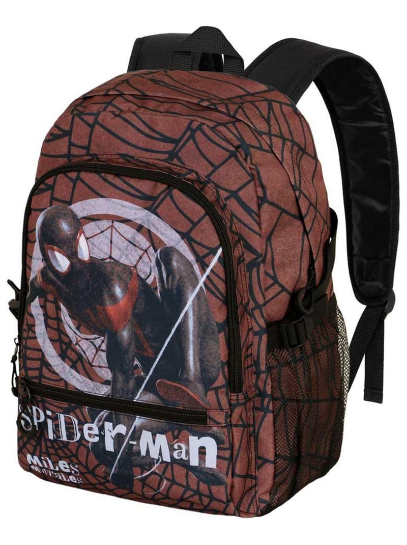 Sac à dos Fight FAN 2.0 - Spiderman Blackspider Rouge - Kiabi