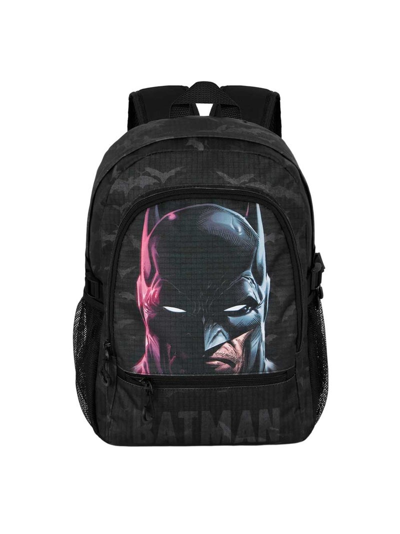 Sac à dos Fight FAN 2.2 - DC Comics Batman Face - Noir - Taille Unique Noir - Kiabi