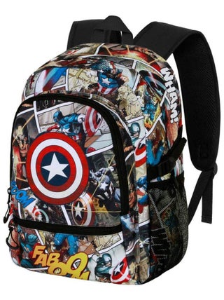 Sac à dos Fight FAN 2.2 - Marvel Captain America Comic - Multicolore - Taille Unique