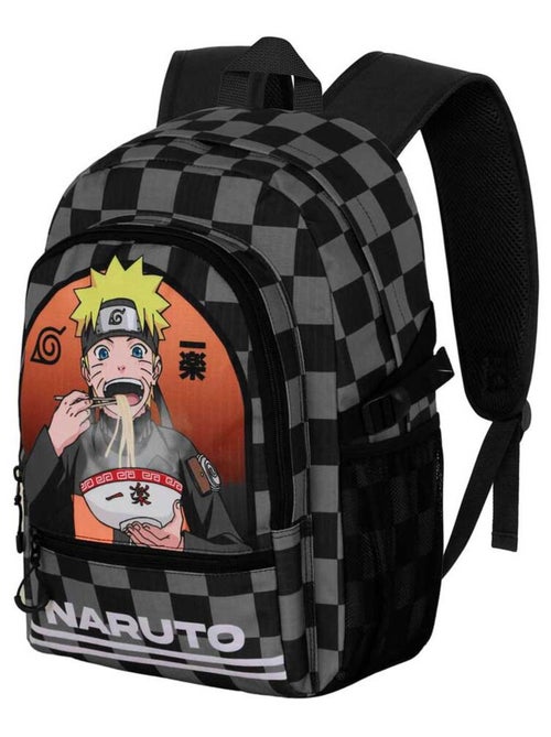 Sac à dos Fight FAN 2.2 - Naruto Ichiraku - Noir - Taille Unique - Kiabi