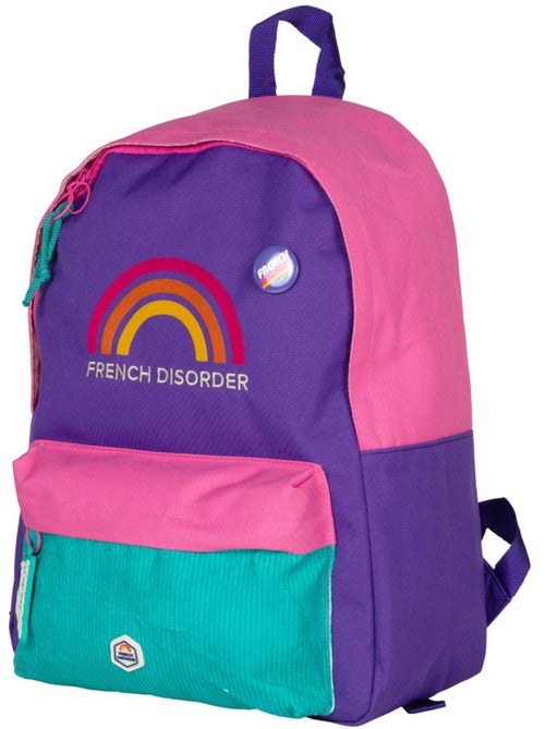 Sac à dos fille forme borne arc-en-ciel CMP 42x32x16 cm - Kiabi Sac à dos fille forme borne arc-en-ciel CMP 42x32x16 cm - Kiabi