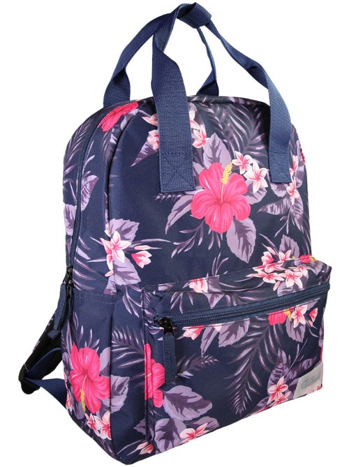 Sac à dos fille Offshore violet fleuri 1 compartiment - Kiabi Sac à dos fille Offshore violet fleuri 1 compartiment - Kiabi