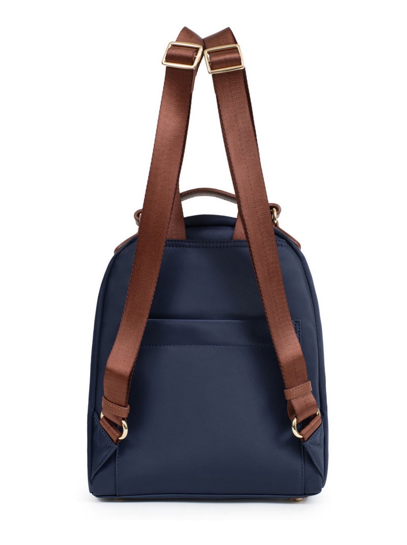 Sac à dos FIONA - Sac à dos - Matière déperlante Bleu Marron Bleu - Kiabi