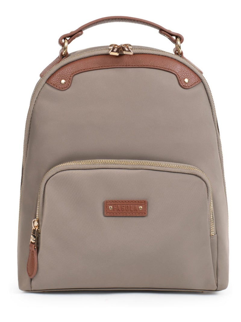 Sac à dos FIONA - Sac à dos - Matière déperlante Marron cappuccino - Kiabi