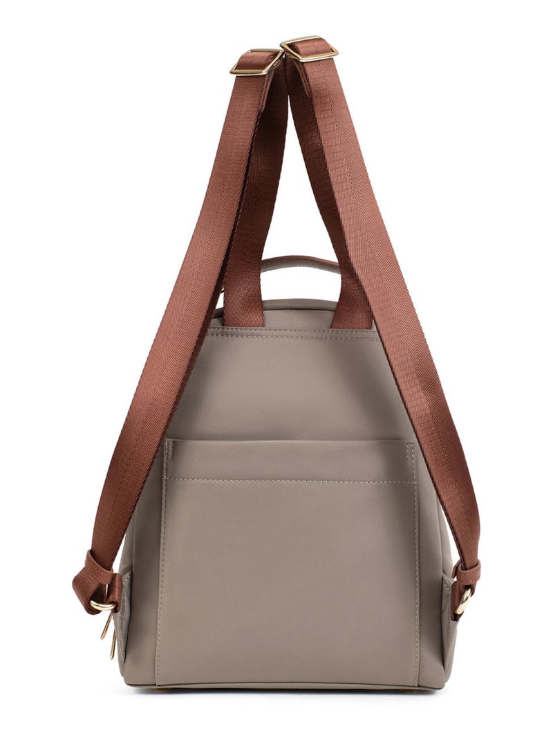 Sac à dos FIONA - Sac à dos - Matière déperlante Marron cappuccino - Kiabi