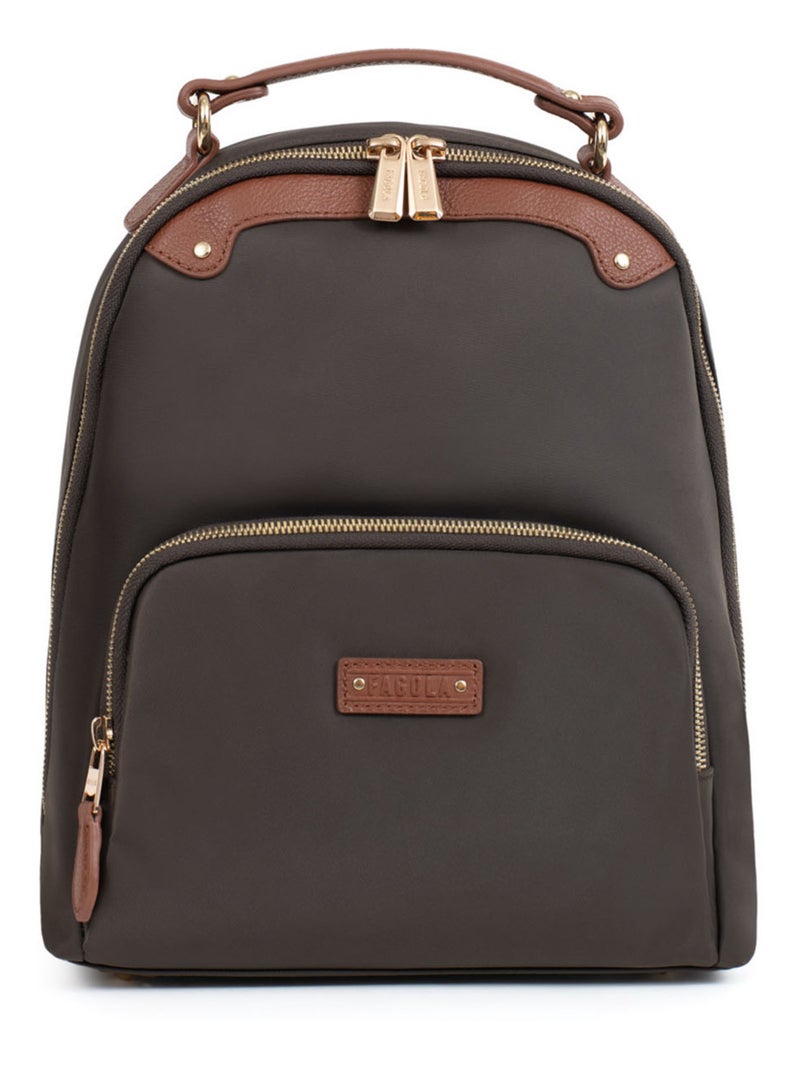 Sac à dos FIONA - Sac à dos - Matière déperlante Marron tabac - Kiabi