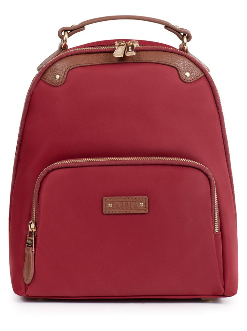 Sac à dos FIONA - Sac à dos - Matière déperlante Rouge tomate - Kiabi
