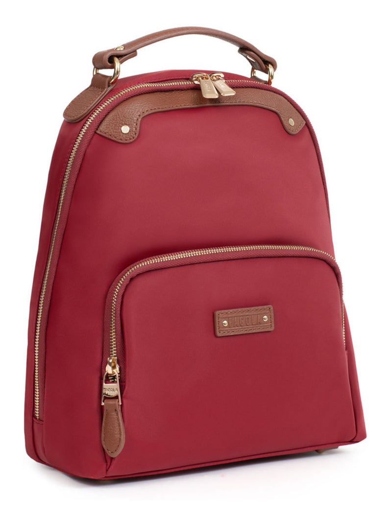 Sac à dos FIONA - Sac à dos - Matière déperlante Rouge tomate - Kiabi