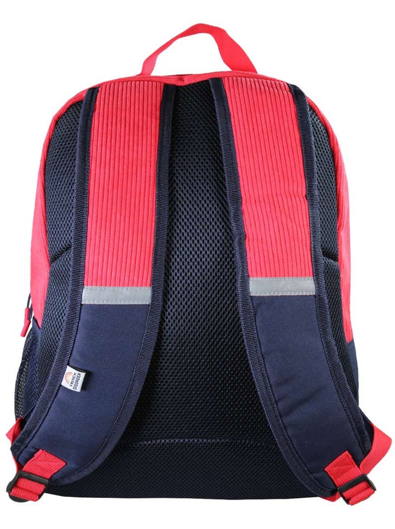 Sac à dos – french disorder 2 compartiments – 42 cm – cmp Rouge - Kiabi