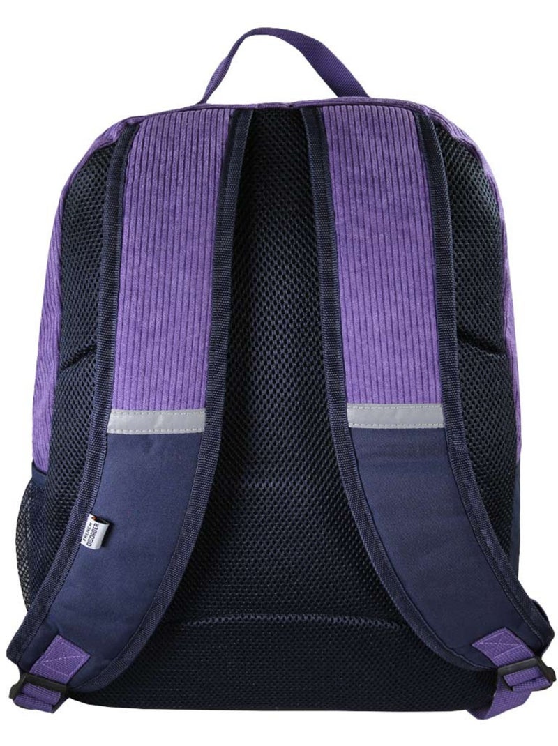 Sac à dos – french disorder 2 compartiments – 42 cm – cmp Violet - Kiabi