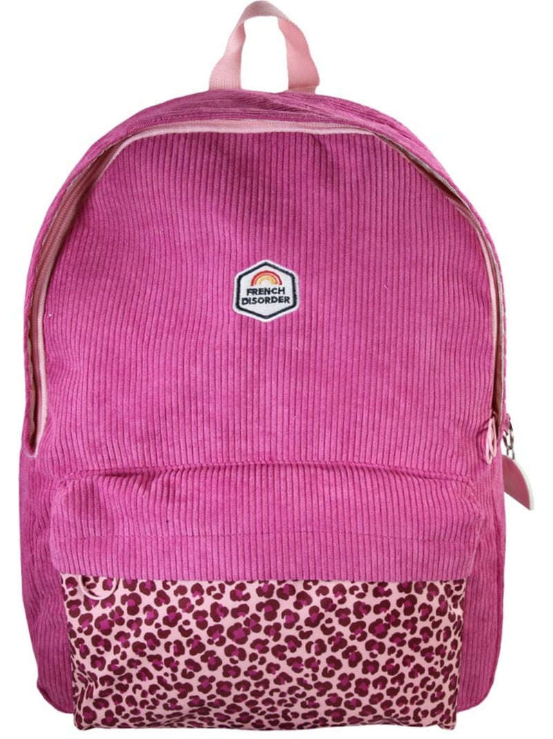 Sac à dos – FRENCH DISORDER Forme Borne – 42 cm – CMP Rose - Kiabi