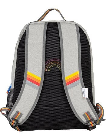 Sac à dos garçon 2 compartiments FRENCH DISORDER style color block rétro