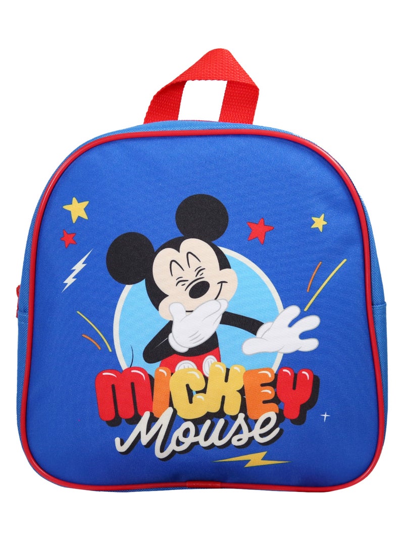 Sac à dos goûter 24 cm bleu Mickey - Bagtrotter Bleu - Kiabi