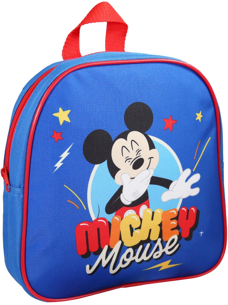Sac à dos goûter 24 cm bleu Mickey - Bagtrotter Bleu - Kiabi