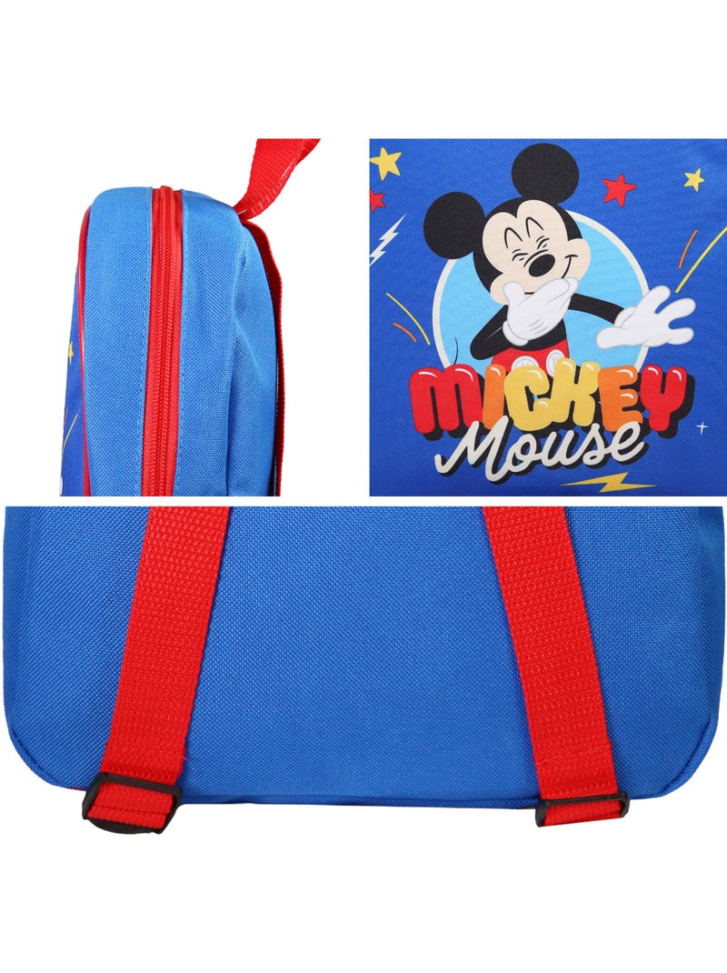 Sac à dos goûter 24 cm bleu Mickey - Bagtrotter Bleu - Kiabi
