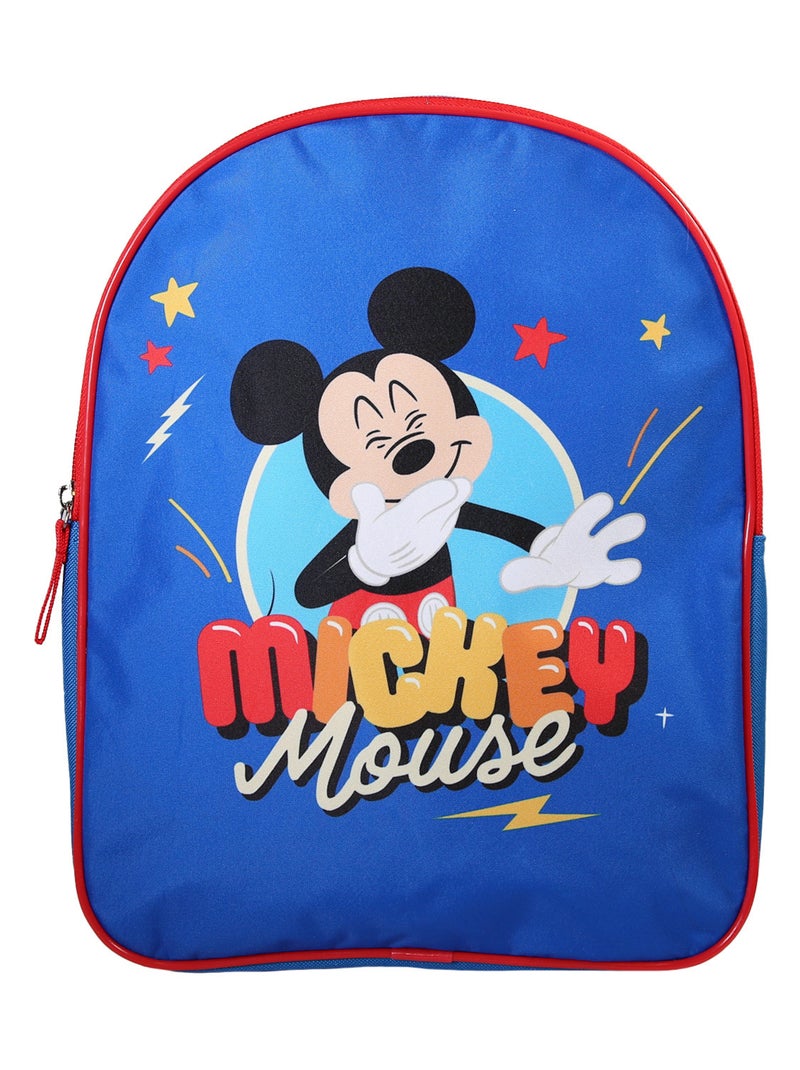 Sac à dos goûter  31 cm bleu  Mickey - Bagtrotter Bleu - Kiabi