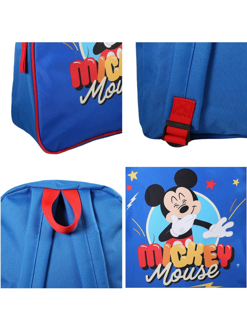 Sac à dos goûter  31 cm bleu  Mickey - Bagtrotter Bleu - Kiabi