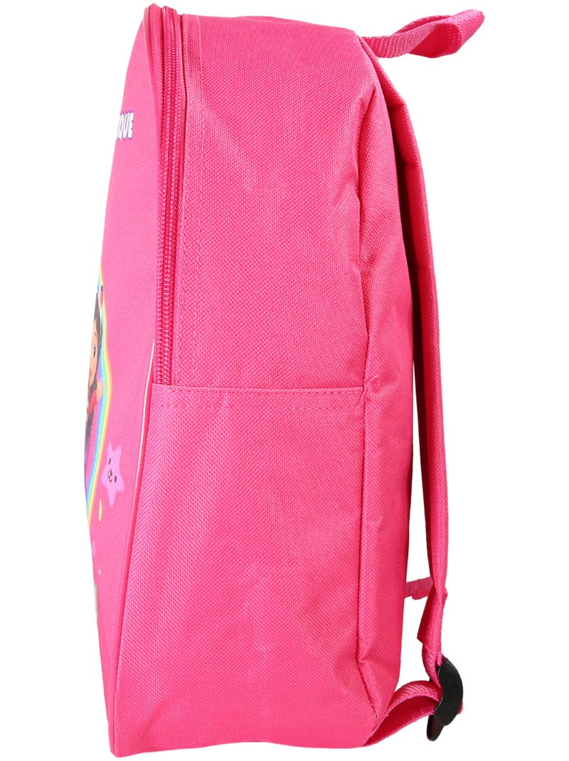 Sac à dos goûter  31 cm rose Gabby et La Maison Magique - Bagtrotter Rose - Kiabi