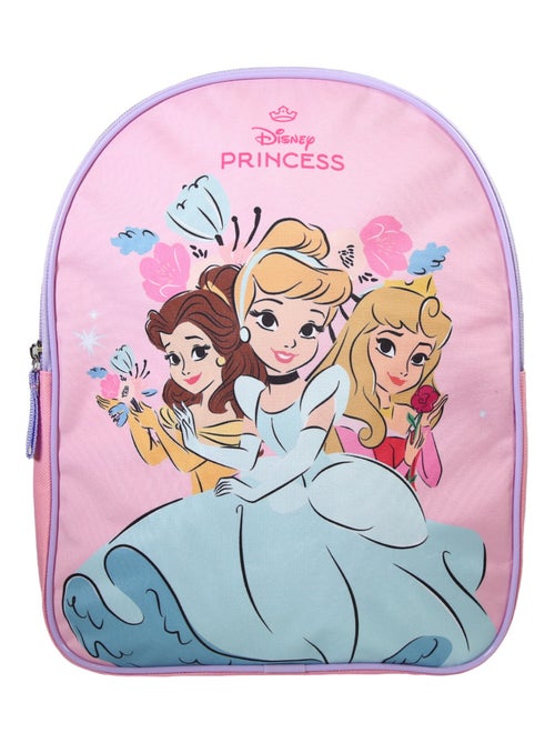 Sac à dos goûter 31 cm rose Princesses Disney - Bagtrotter - Kiabi