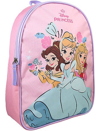 Sac à dos goûter 31 cm rose Princesses Disney - Bagtrotter
