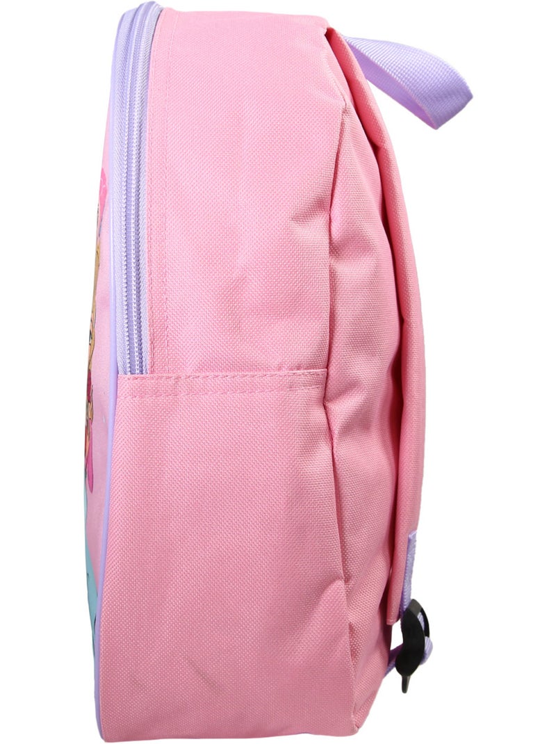 Sac à dos goûter 31 cm rose Princesses Disney - Bagtrotter Rose pâle - Kiabi
