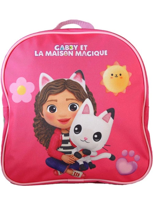 Sac à dos goûter maternelle fille Gabby et la Maison Magique 24 cm rose 1 compartiment - Kiabi Sac à dos goûter maternelle fille Gabby et la Maison Magique 24 cm rose 1 compartiment - Kiabi