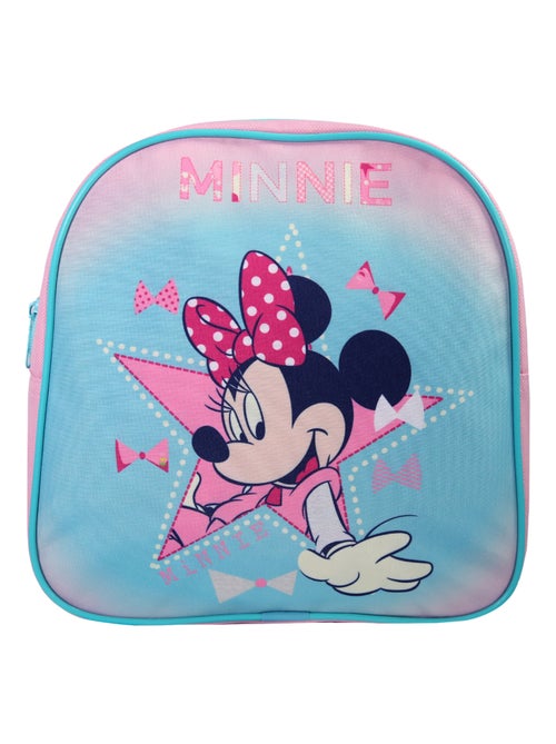 Sac à dos goûter Minnie 24 cm rose fille maternelle  – bagtrotter - Kiabi