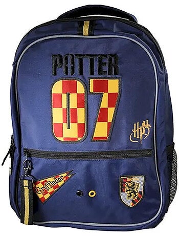 Sac à dos enfant 2 compartiments HARRY POTTER bleu nuit