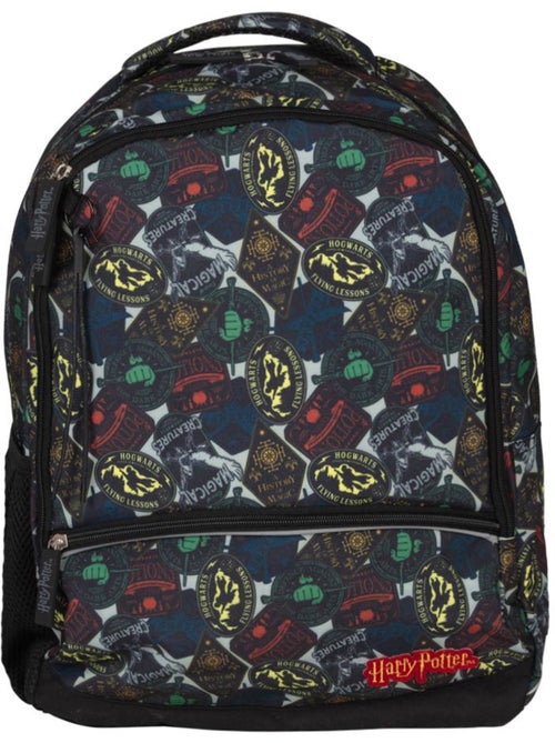 Sac à dos Harry Potter color block multicolore 42 cm 2 compartiments zippés - Kiabi Sac à dos Harry Potter color block multicolore 42 cm 2 compartiments zippés - Kiabi
