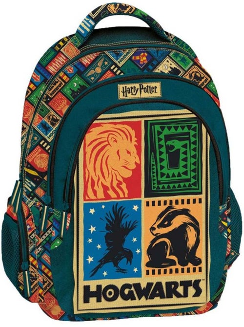 Sac à dos Harry Potter 'Hogwarts' à 2 compartiments zippés 42 cm Harry Potter - Kiabi Sac à dos Harry Potter 'Hogwarts' à 2 compartiments zippés 42 cm Harry Potter - Kiabi