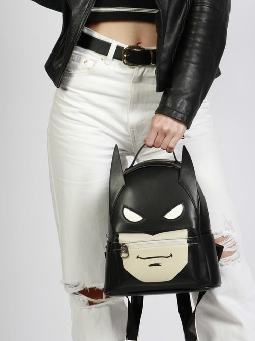Sac à dos Heady - DC Comics Batman Batsignal - Noir - Taille Unique - Kiabi