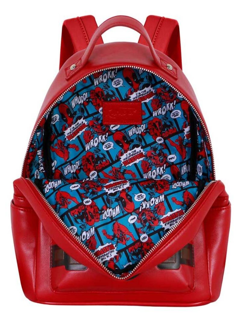 Sac à dos Heady - Deadpool Chibi - Rouge - Taille Unique Rouge - Kiabi