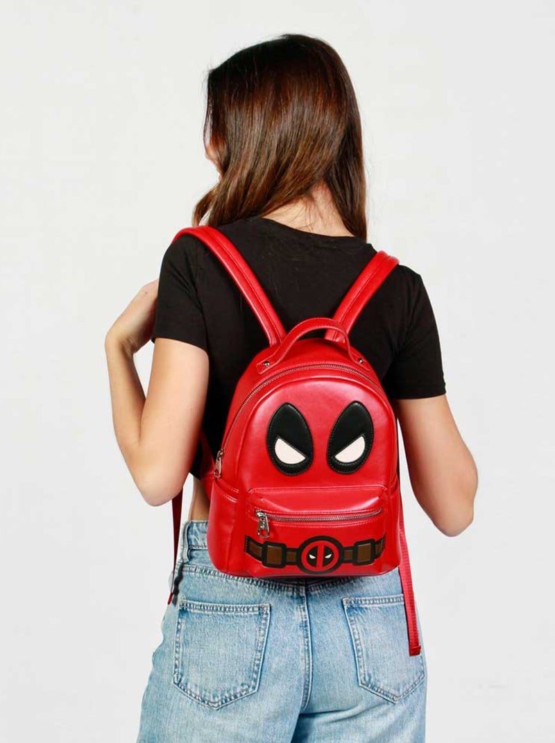 Sac à dos Heady - Deadpool Chibi - Rouge - Taille Unique Rouge - Kiabi