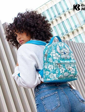 Sac à dos Heady - Disney Lilo et Stitch Aloha - Bleu - Taille Unique