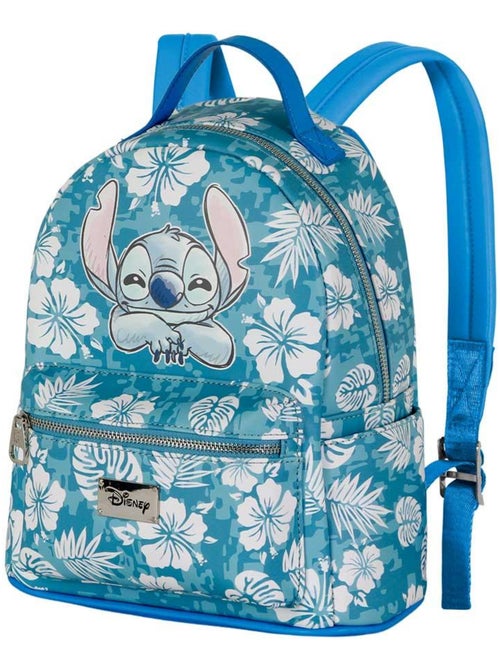 Sac à dos Heady - Disney Lilo et Stitch Aloha - Bleu - Taille Unique - Kiabi
