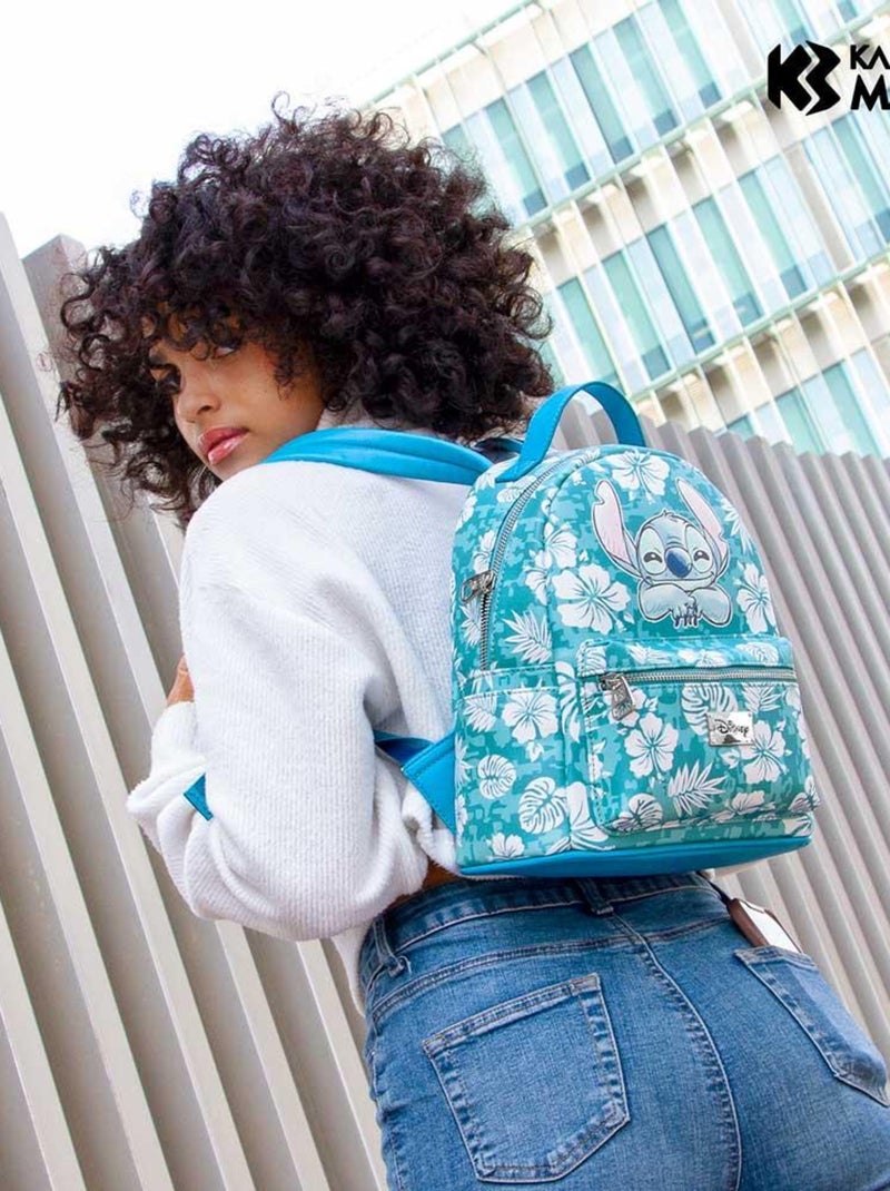 Sac à dos Heady - Disney Lilo et Stitch Aloha - Bleu - Taille Unique Bleu - Kiabi