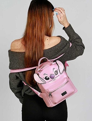 Sac à dos Heady - Disney Lilo et Stitch Angel Face - Rose - Taille Unique