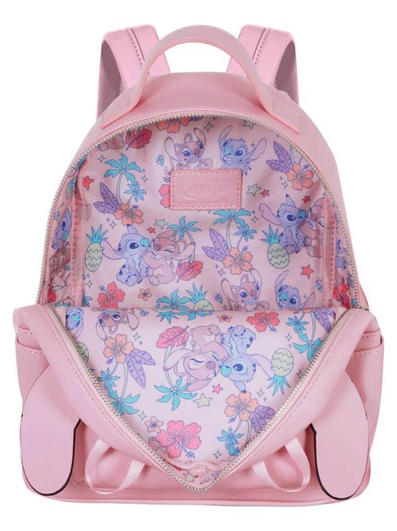 Sac à dos Heady - Disney Lilo et Stitch Angel Face - Rose - Taille Unique Rose - Kiabi