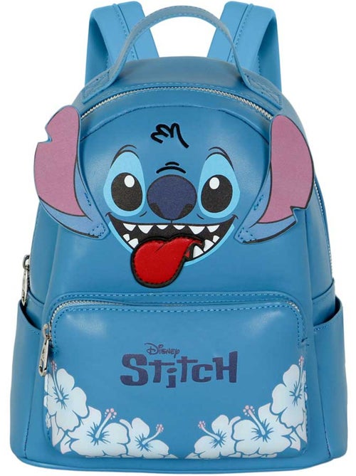 Sac à dos Heady - Disney Lilo et Stitch Tongue - Bleu - Taille Unique - Kiabi