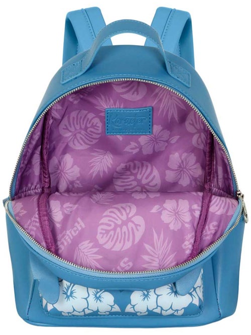 Sac à dos Heady - Disney Lilo et Stitch Tongue - Bleu - Taille Unique - Kiabi