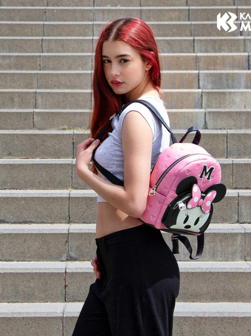 Sac à dos Heady - Minnie Mouse M Rose - Kiabi